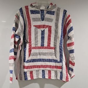 Freestyle Red & Blue, unisex Hoodie Medium